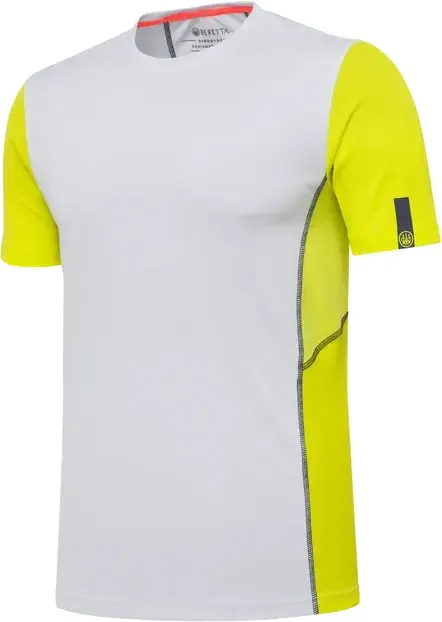 Beretta Men&#x27;s Ice Power T-Shirt Ice Grey &amp; Sulphur Spring | Buy Beretta Men&#x27;s Ice Power T-Shirt Ice Grey &amp; Sulphur Spring here | Outnorth
