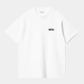 Carhartt WIP Assemble T-Shirt - White / Smoke Green