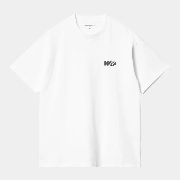 Carhartt WIP Assemble T-Shirt - White / Smoke Green