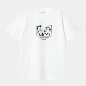 Carhartt WIP Coffee T-Shirt - White