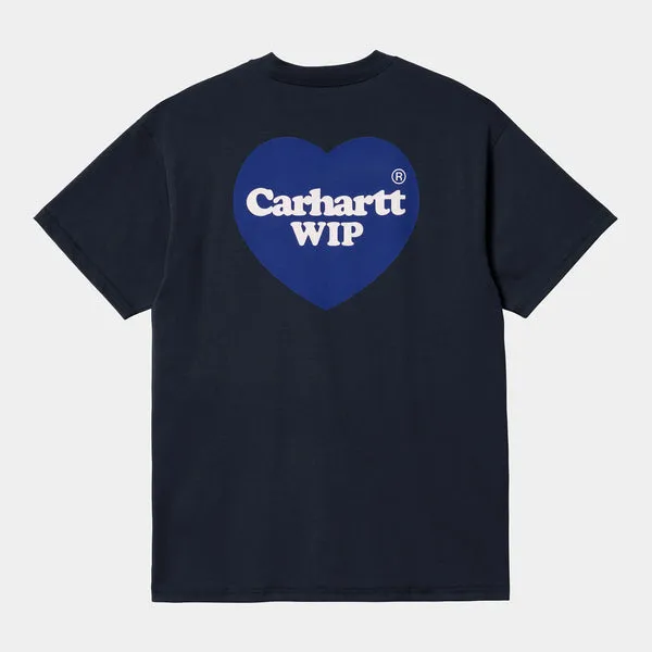 Carhartt WIP Double Heart T-Shirt - Blue