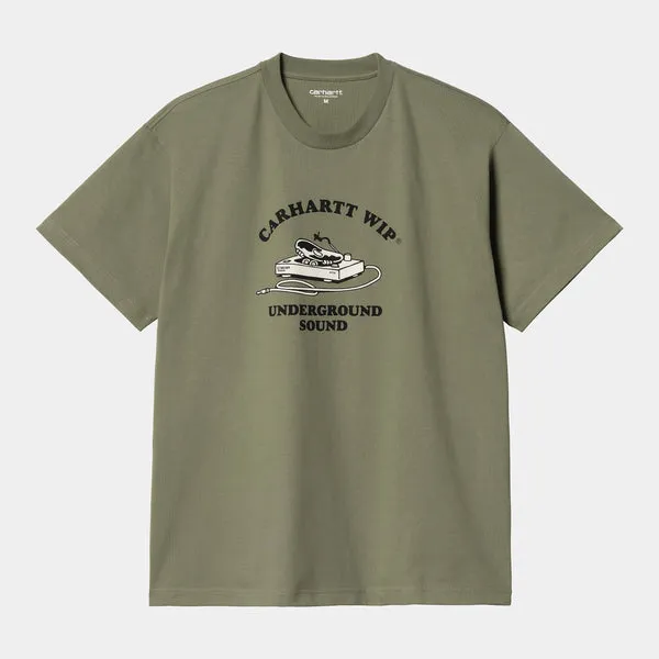 Carhartt WIP Underground Sound T-Shirt - Dollar Green