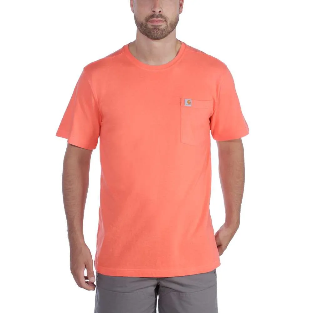 Carhartt&#x20;104266&#x20;Southern&#x20;Pocket&#x20;T-Shirt&#x20;-&#x20;Hot&#x20;Coral