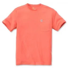 Carhartt&#x20;104266&#x20;Southern&#x20;Pocket&#x20;T-Shirt&#x20;-&#x20;Hot&#x20;Coral