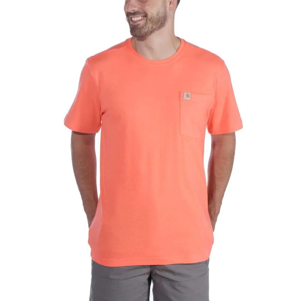Carhartt&#x20;104266&#x20;Southern&#x20;Pocket&#x20;T-Shirt&#x20;-&#x20;Hot&#x20;Coral