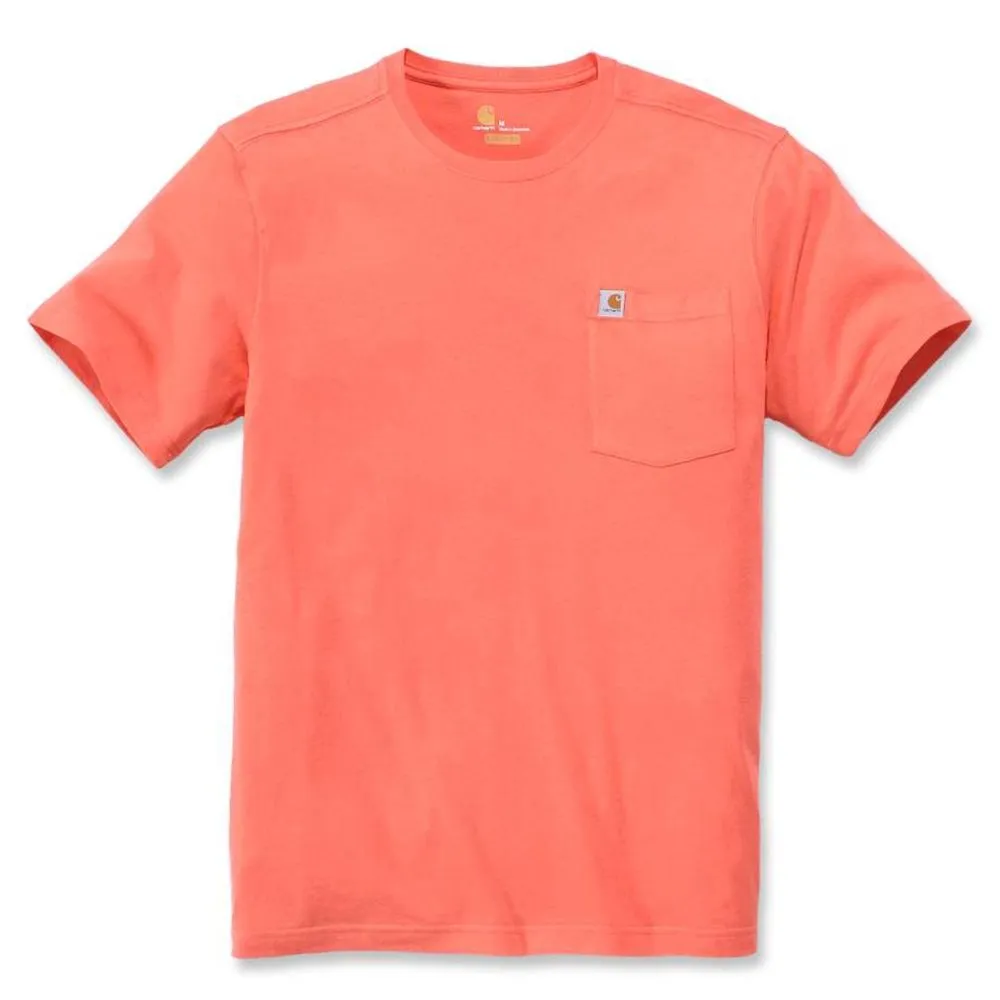 Carhartt&#x20;104266&#x20;Southern&#x20;Pocket&#x20;T-Shirt&#x20;-&#x20;Hot&#x20;Coral