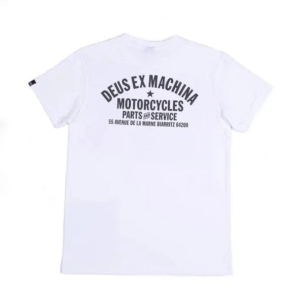 Deus Biarritz Address T-Shirt - White