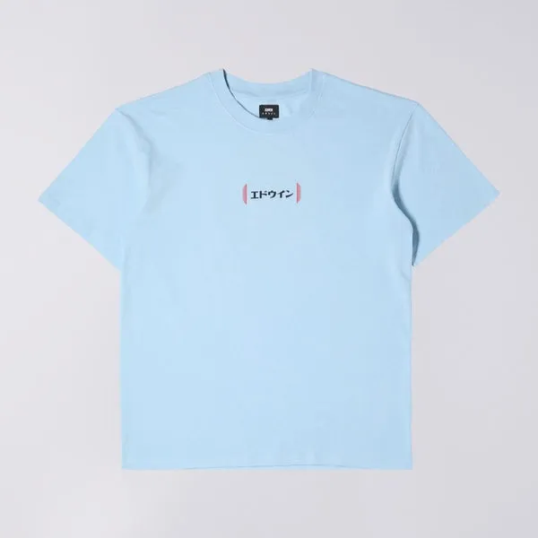 Edwin Aurora T-Shirt - Cerulean Blue