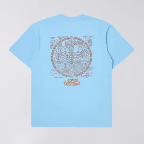 Edwin Emanation T-Shirt - Sky Blue