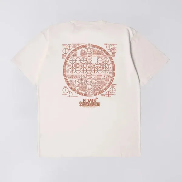 Edwin Emanation T-Shirt - Whisper White
