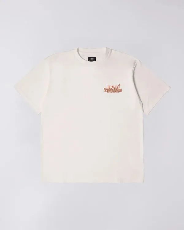 Edwin Emanation T-Shirt - Whisper White