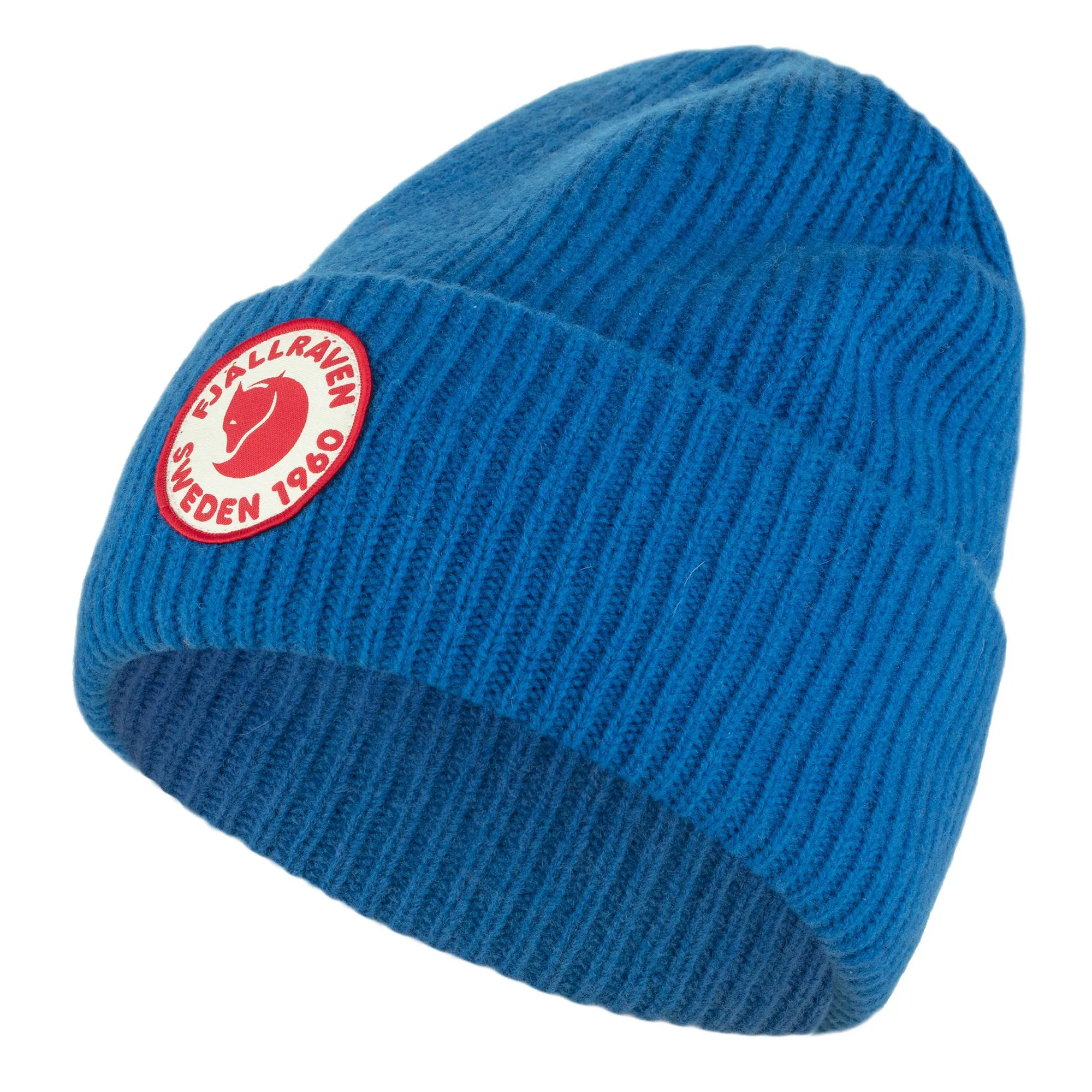 Fjallraven 1960 Logo Beanie - Alpine Blue
