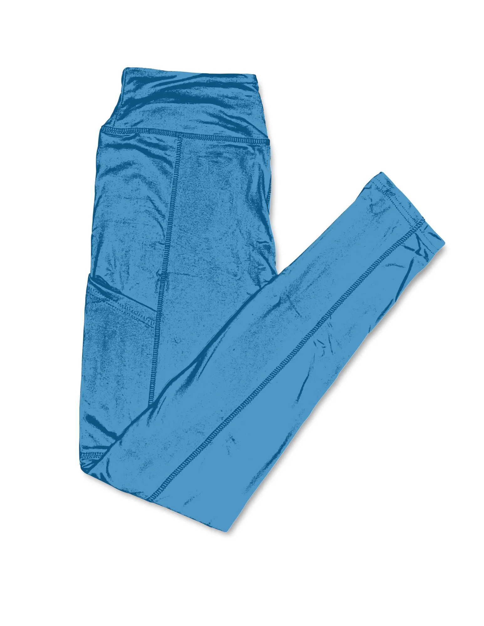 French Blue in Athleisure Capri