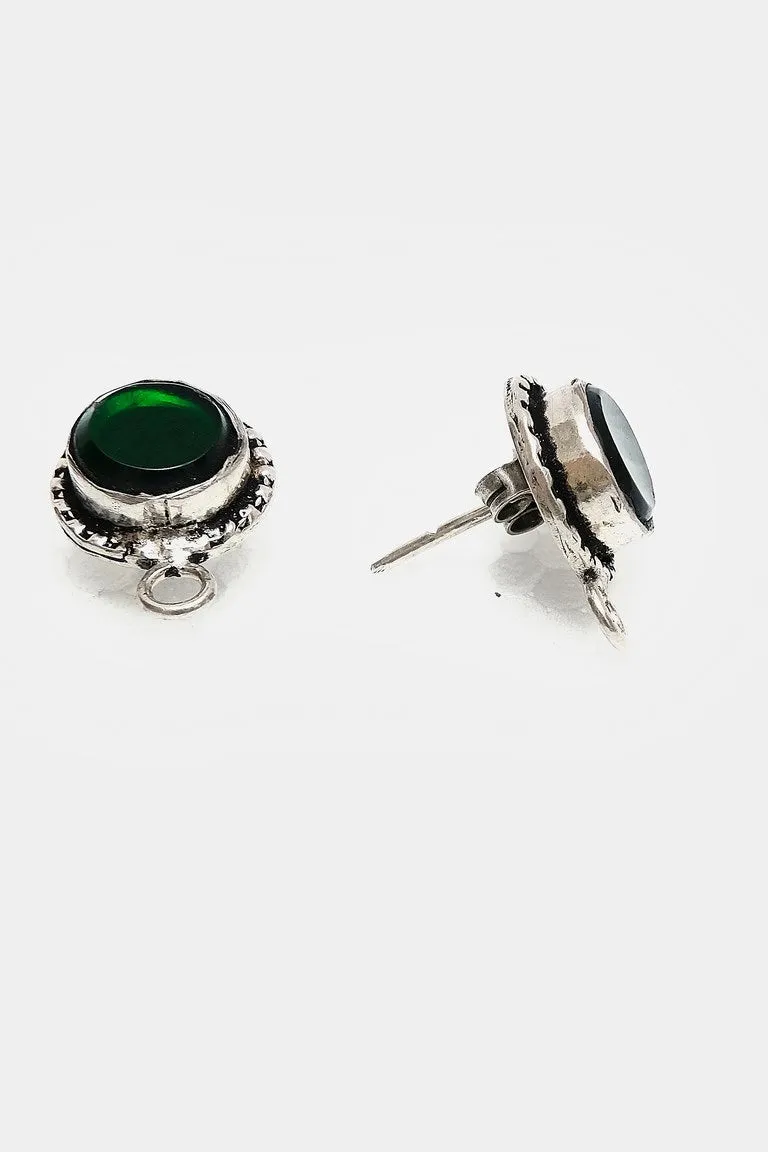 Green Coloured Lightweight Studs
