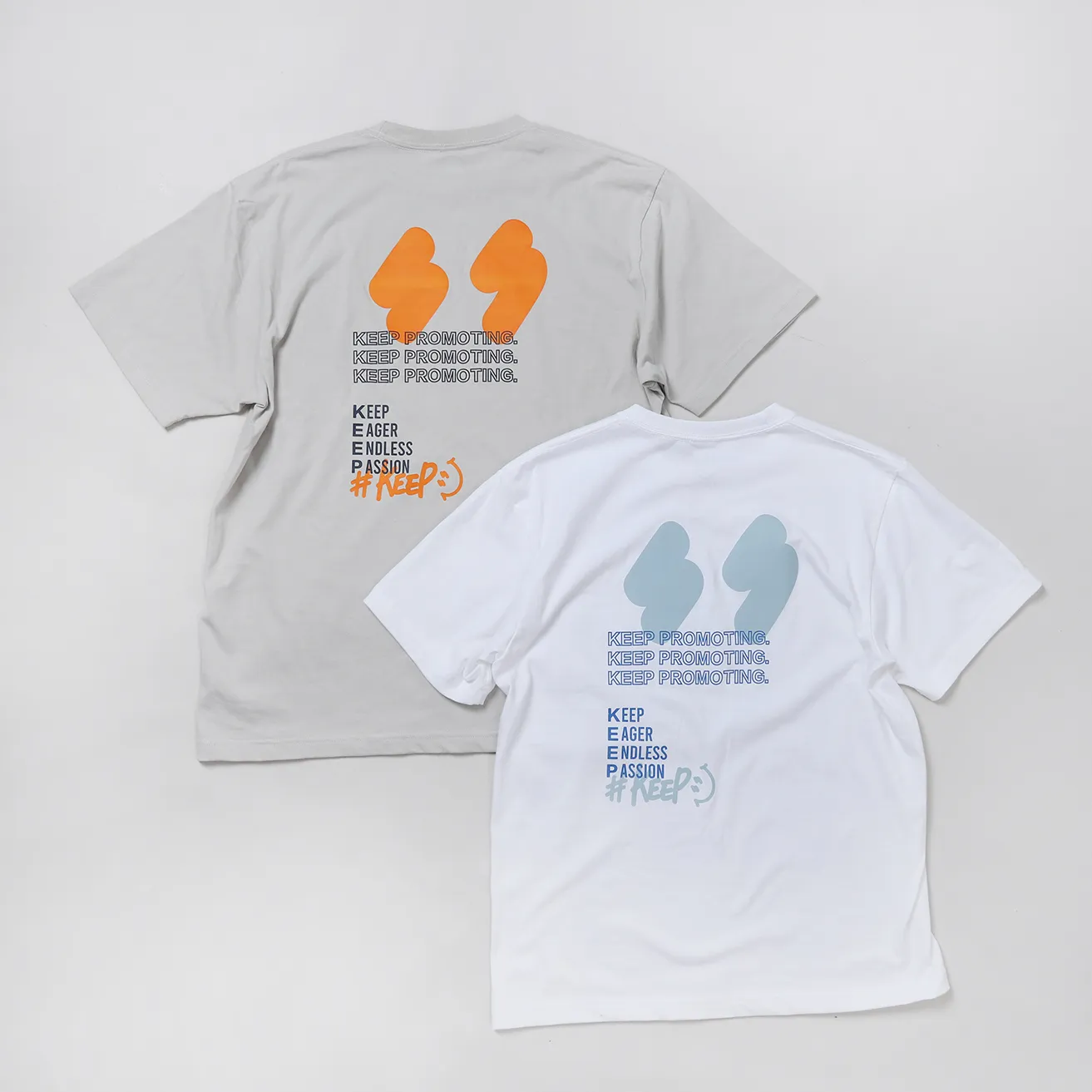 Kickstage #KEEP Bubble Cloud Smile Tee [KS172]