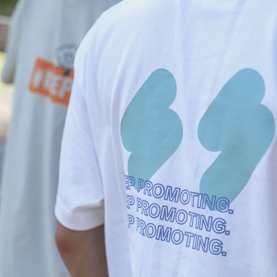 Kickstage #KEEP Bubble Cloud Smile Tee [KS172]