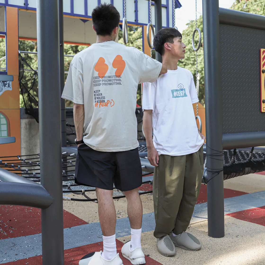 Kickstage #KEEP Bubble Cloud Smile Tee [KS172]