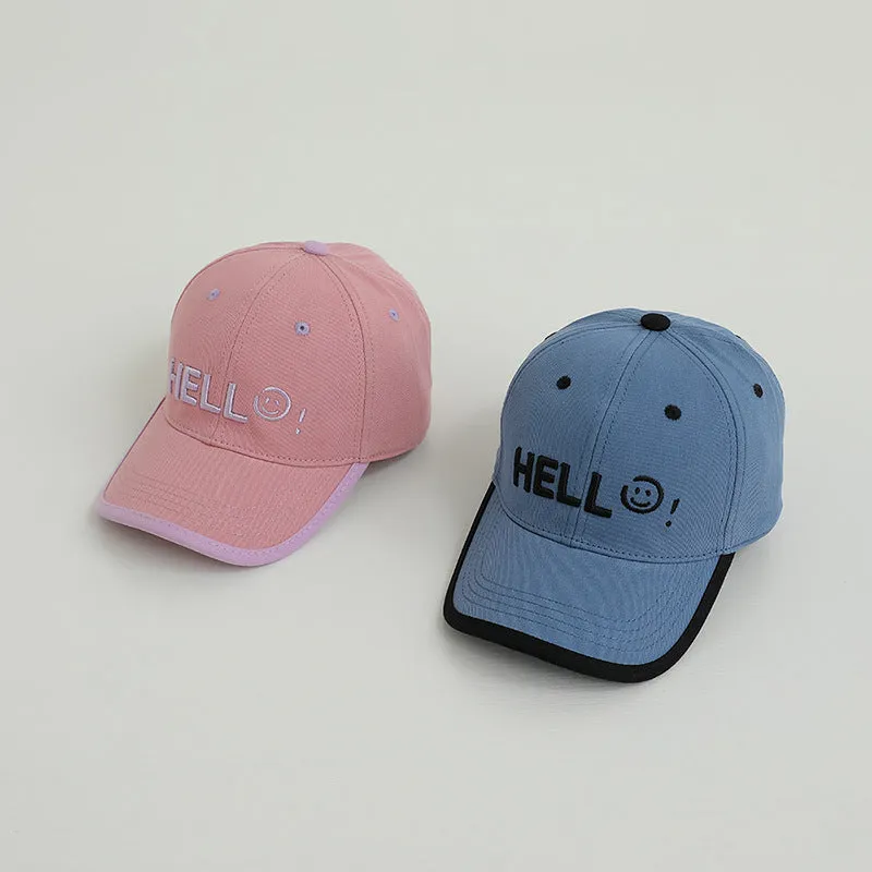 Kid Girls Boys Letters Embroidered Accessories Hats Wholesale 240111154