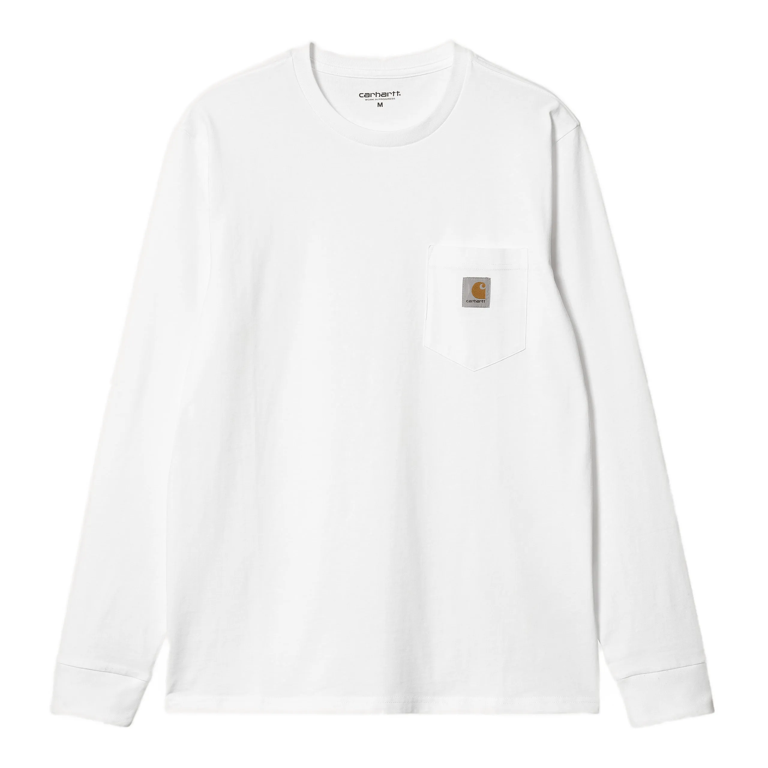L/S POCKET T-SHIRT WHITE