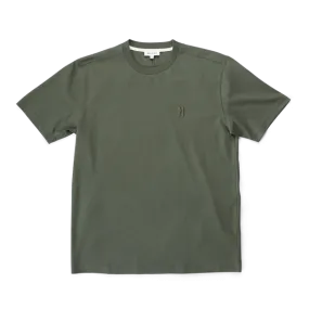 Norse Projects Johannes N Logo T-Shirt - Spruce Green