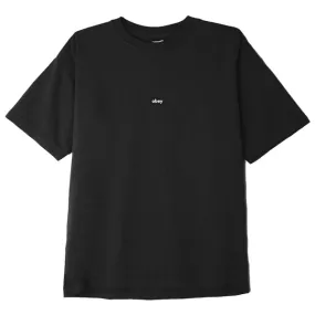 Obey Black Bar T-Shirt - Black