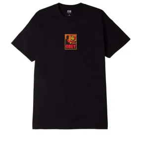 Obey Computer T-Shirt - Black