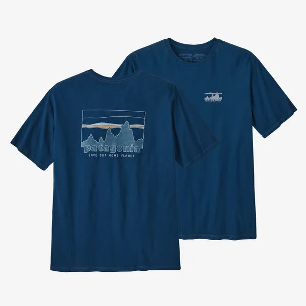 Patagonia 73 Skyline T-Shirt - Lagom Blue