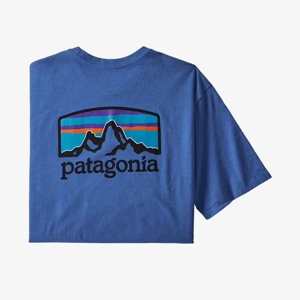 Patagonia Fitz Roy Horizons T-Shirt - Bayou Blue