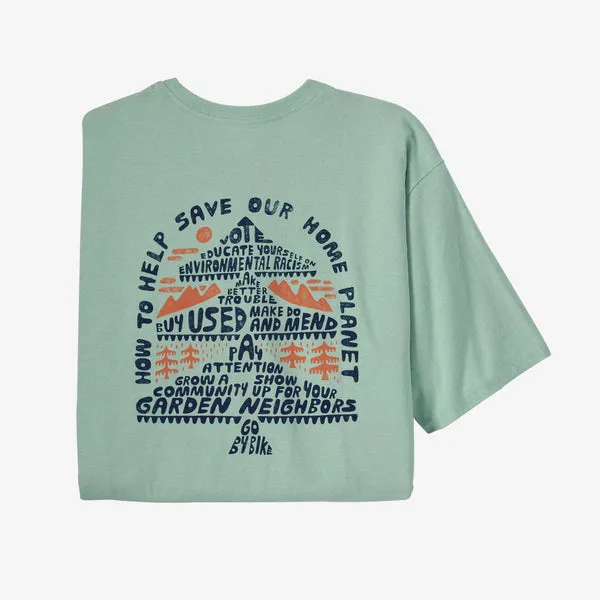 Patagonia How to Save T-Shirt - Tea Green