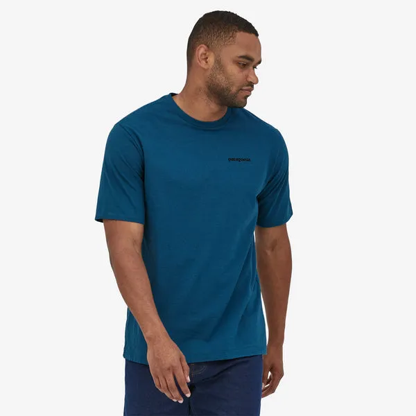 Patagonia P-6 T-Shirt - Wavy Blue