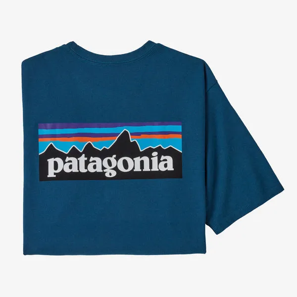 Patagonia P-6 T-Shirt - Wavy Blue