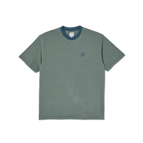Polar Dizzy Stripe T-Shirt - Blue