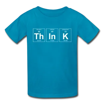 "ThInK" (white) - Kids' T-Shirt
