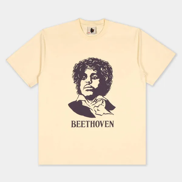 Real Bad Man Beethoven T-Shirt - Green Haze