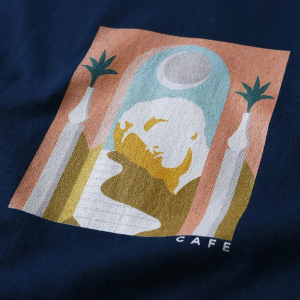 Skateboard Cafe Ozymandias T-Shirt - Powder Blue