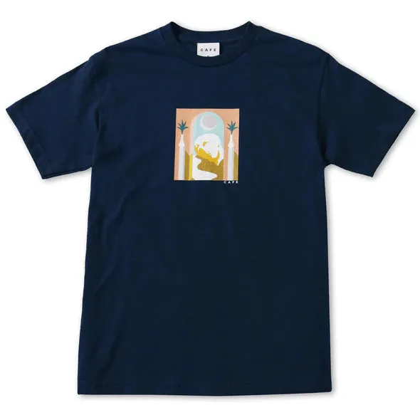 Skateboard Cafe Ozymandias T-Shirt - Powder Blue