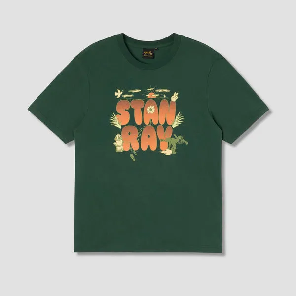Stan Ray Double Bubble T-Shirt - Racing Green