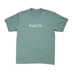 The Quiet Life Horizon Script T-Shirt - Green