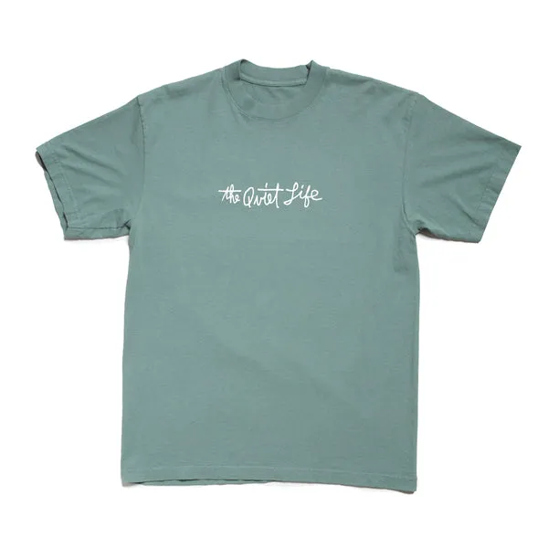 The Quiet Life Horizon Script T-Shirt - Green